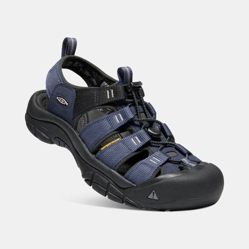 Keen Newport Hydro Vandringssandaler Herr Blå Svarta | QFYHD3906