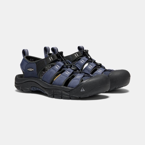 Keen Newport Hydro Vandringssandaler Herr Blå Svarta | QFYHD3906
