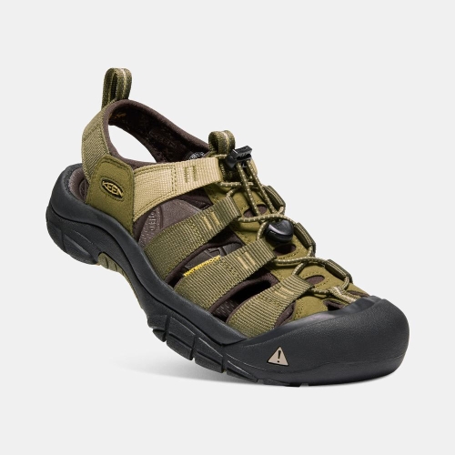 Keen Newport Hydro Vandringssandaler Herr Olivgröna Choklad | XLIEU7196