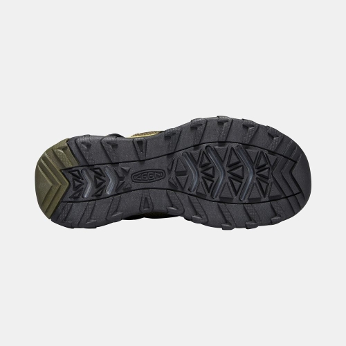 Keen Newport Neo H2 Vandringssandaler Barn Olivgröna Svarta | CHTEN5083