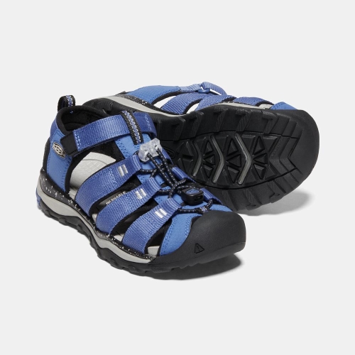 Keen Newport Neo H2 Vandringssandaler Barn Blå Svarta | QUMDP4326