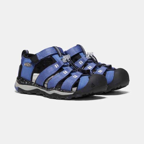 Keen Newport Neo H2 Vandringssandaler Barn Blå Svarta | QUMDP4326