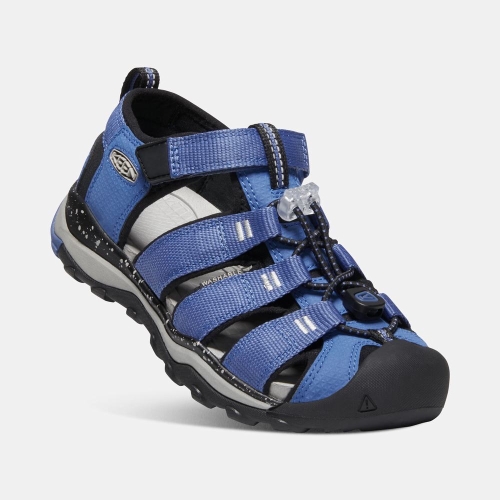 Keen Newport Neo H2 Vandringssandaler Barn Blå Svarta | QUMDP4326