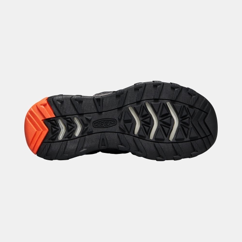 Keen Newport Neo H2 Vandringssandaler Barn Svarta Orange | UJGEV8920