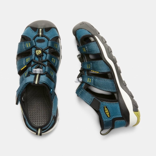 Keen Newport Neo H2 Vandringssandaler Barn Blå Svarta | XCEIA2563
