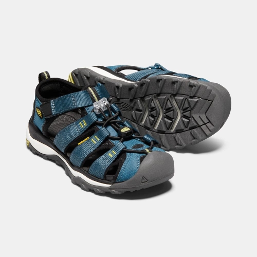 Keen Newport Neo H2 Vandringssandaler Barn Blå Svarta | XCEIA2563