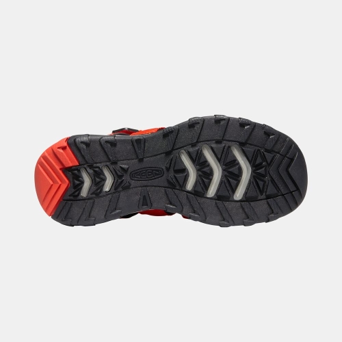 Keen Newport Neo H2 Vandringssandaler Barn Röda Svarta | XKBNV6348