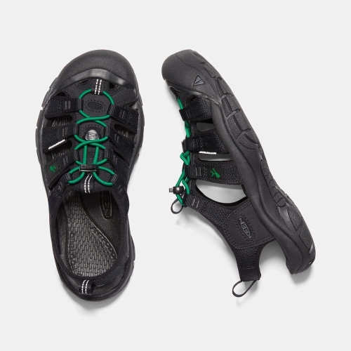 Keen Newport Revival Vandringssandaler Dam Svarta Gröna | XWOCT3274