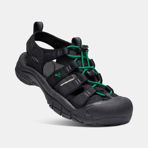 Keen Newport Revival Vandringssandaler Dam Svarta Gröna | XWOCT3274