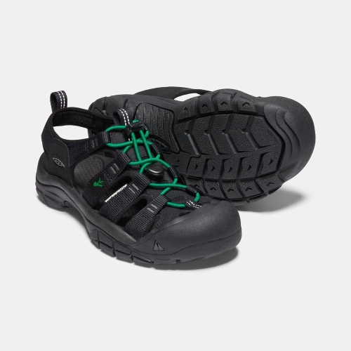 Keen Newport Revival Vandringssandaler Dam Svarta Gröna | XWOCT3274