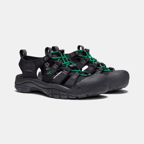 Keen Newport Revival Vandringssandaler Dam Svarta Gröna | XWOCT3274