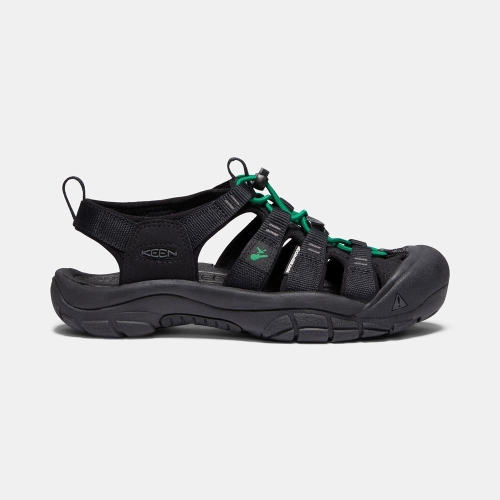 Keen Newport Revival Vandringssandaler Dam Svarta Gröna | XWOCT3274