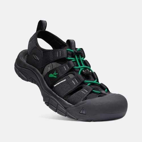 Keen Newport Revival Vandringssandaler Herr Svarta Gröna | LQCVK0718