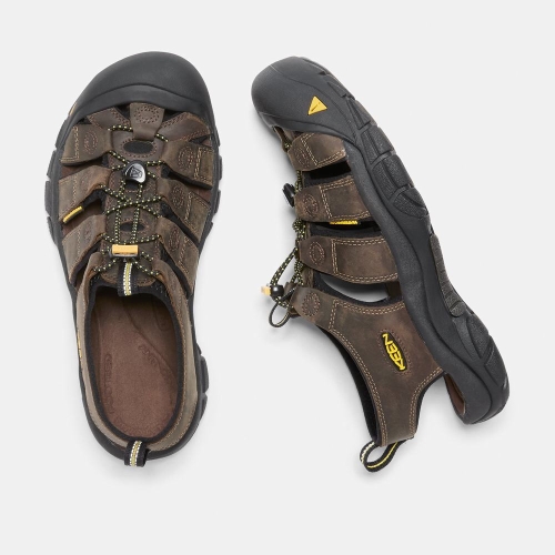 Keen Newport Sandaler Herr Choklad Svarta | BJZEF5407