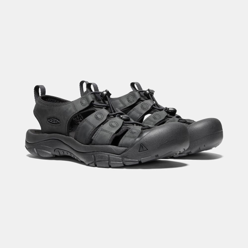 Keen Newport Sandaler Herr Svarta | GLPFB4382