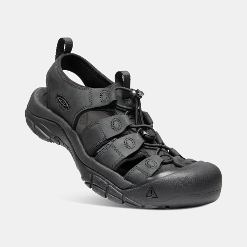 Keen Newport Sandaler Herr Svarta | GLPFB4382