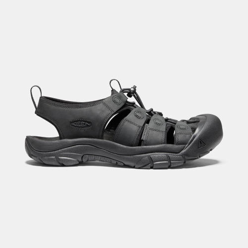 Keen Newport Sandaler Herr Svarta | GLPFB4382