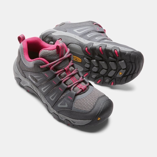 Keen Oakridge Vandringsskor Dam Grå Rosa | JTYPK6983