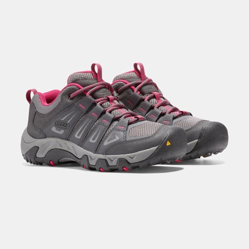 Keen Oakridge Vandringsskor Dam Grå Rosa | JTYPK6983