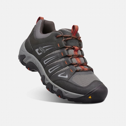 Keen Oakridge Vandringsskor Herr Svarta Grå | UJSFG6024