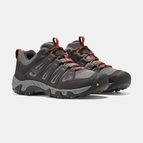 Keen Oakridge Vandringsskor Herr Svarta Grå | UJSFG6024