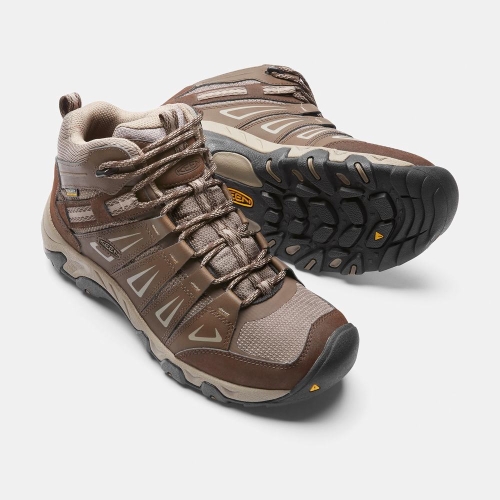 Keen Oakridge Vattentäta Mid Vandringskängor Herr Bruna | ALIKX1269