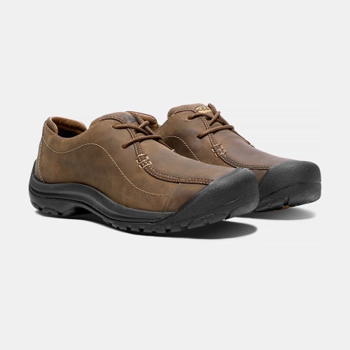 Keen Portsmouth II Casual Skor Herr Bruna Svarta | NMADQ7518