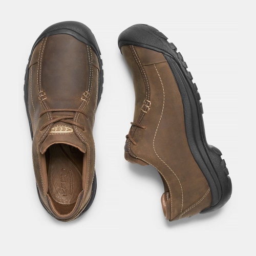 Keen Portsmouth II Casual Skor Herr Bruna Svarta | NMADQ7518