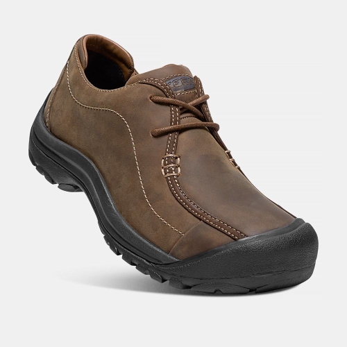 Keen Portsmouth II Casual Skor Herr Bruna Svarta | NMADQ7518