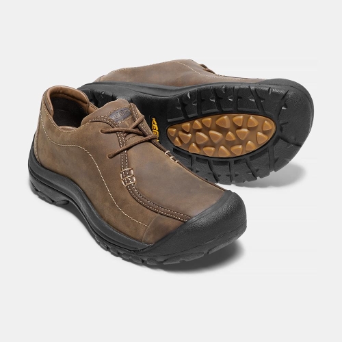 Keen Portsmouth II Casual Skor Herr Bruna Svarta | NMADQ7518