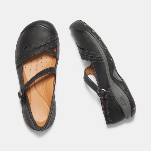 Keen Presidio II Cross Rem Mary Jane Skor Dam Svarta | XIEKG3824