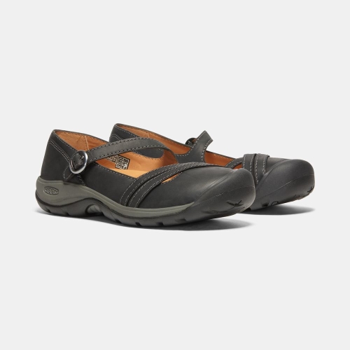 Keen Presidio II Cross Rem Mary Jane Skor Dam Svarta | XIEKG3824