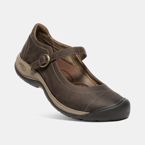 Keen Presidio II Mary Jane Skor Dam Choklad | ARJVX9014