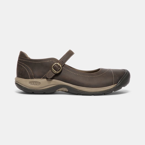 Keen Presidio II Mary Jane Skor Dam Choklad | ARJVX9014