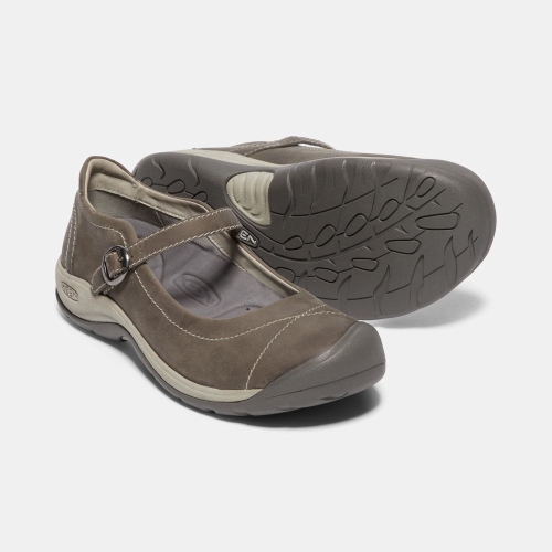Keen Presidio II Mary Jane Skor Dam Khaki | SHFTX7685
