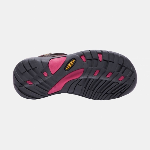 Keen Presidio Sport Mesh Vattentäta Casual Skor Dam Röda Svarta | EAOTN9617