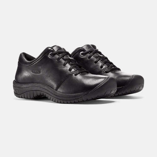 Keen Ptc Oxford Arbetsskor Dam Svarta | HJFOK2973
