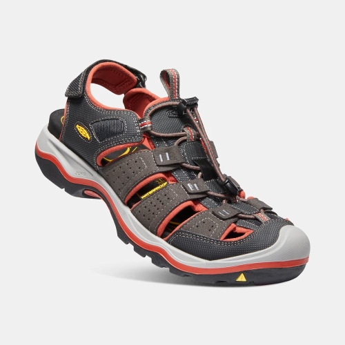 Keen Rialto II H2 Vandringssandaler Herr Bruna Orange | KJNCY5461