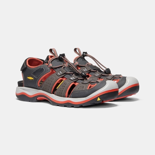 Keen Rialto II H2 Vandringssandaler Herr Bruna Orange | KJNCY5461