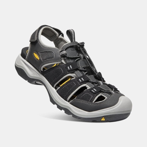 Keen Rialto II H2 Vandringssandaler Herr Svarta | UALGC8510
