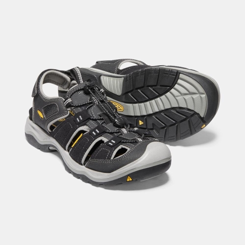 Keen Rialto II H2 Vandringssandaler Herr Svarta | UALGC8510