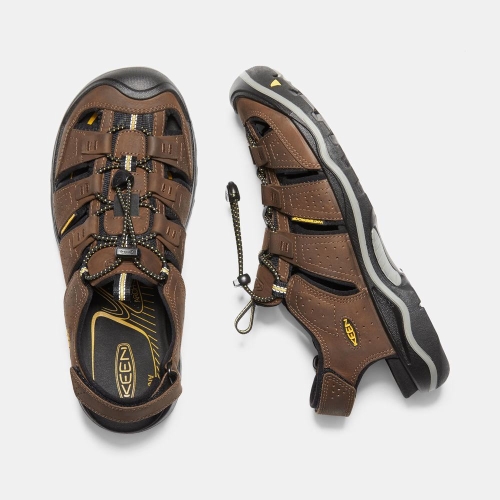 Keen Rialto II Läder Vandringssandaler Herr Bruna | FXZGV3615