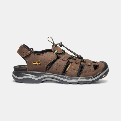 Keen Rialto II Läder Vandringssandaler Herr Bruna | FXZGV3615