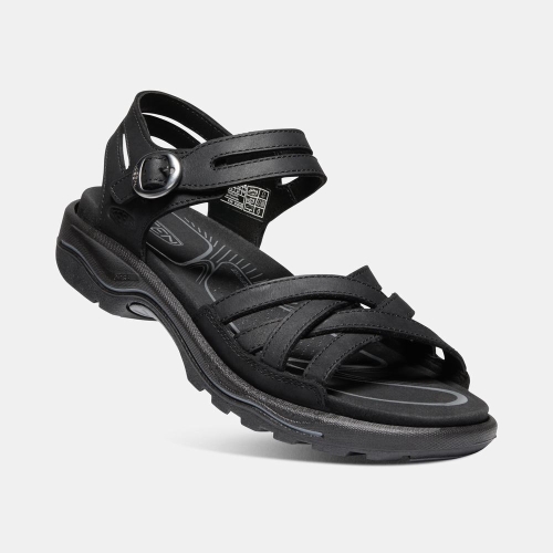Keen Rialto II Naples Vandringssandaler Dam Svarta | SIMPX9870