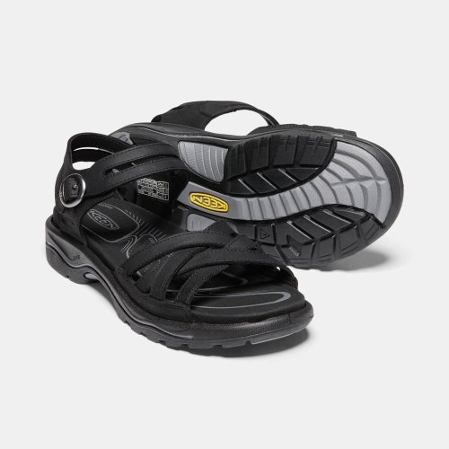 Keen Rialto II Naples Vandringssandaler Dam Svarta | SIMPX9870