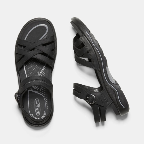 Keen Rialto II Naples Vandringssandaler Dam Svarta | SIMPX9870