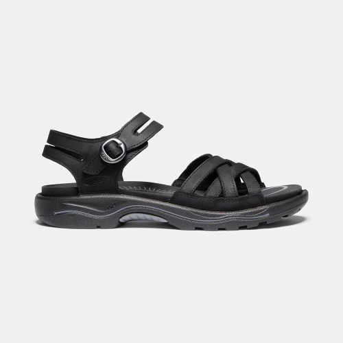 Keen Rialto II Naples Vandringssandaler Dam Svarta | SIMPX9870