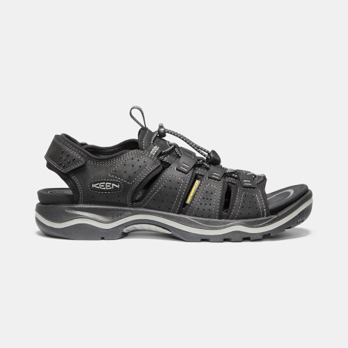 Keen Rialto Open Tå Sandaler Herr Svarta | SLWPG6204