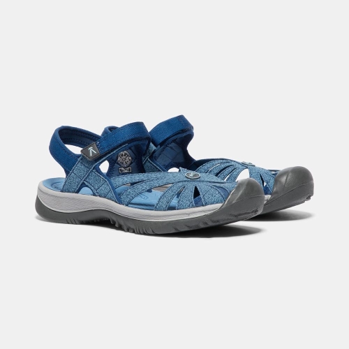 Keen Rose Sandaler Dam Blå | QJZLT2130