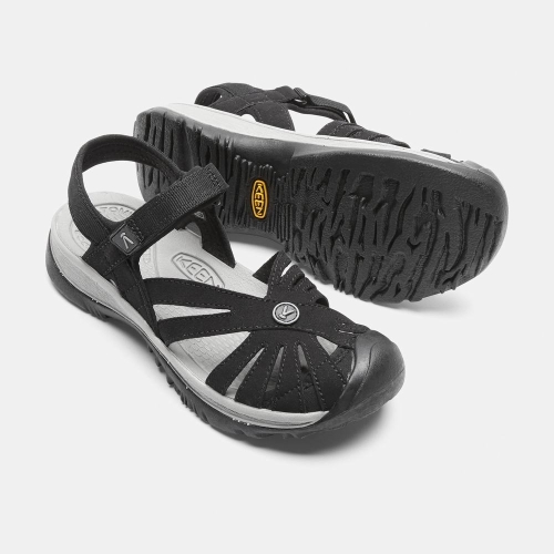 Keen Rose Sandaler Dam Svarta Grå | TSIFM5760